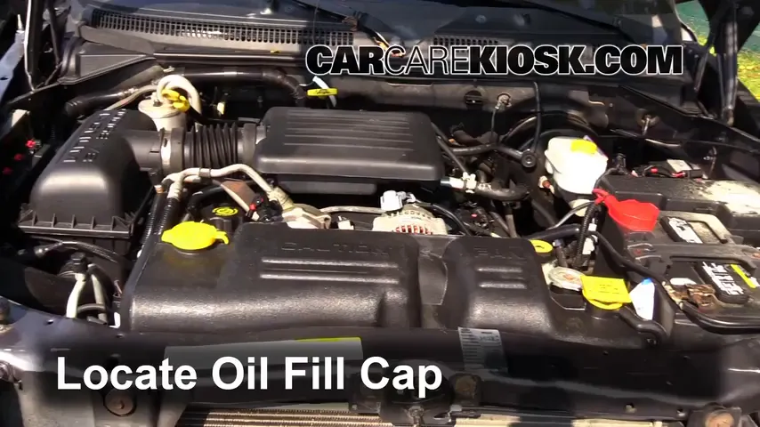 2003 Dodge Dakota SLT 4.7L V8 Crew Cab Pickup (4 Door) Oil
